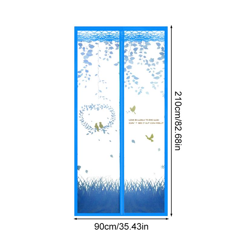 1Pc Home Furnishing Seal Up Door Curtain Novel Screen Window No Deformation Window Screening Soft Screen Door