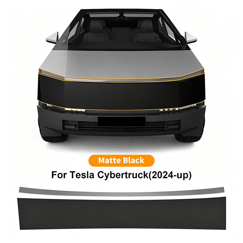 TPU Car Headlight Protective Film For Tesla Cybertruck 2024 2025 2026 Transport & Smoke Anti-Scratch Auto External Accessories.
