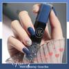 Two-Color Quick-Drying Nail Polish with Large Glitter