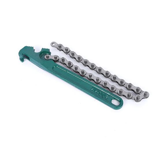 Chain Spanner Wrench Plier Remove Tool with Ergonomic Handle High Strength Adjustable Widely Used Chain Wrench Car Repair Tool