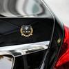 BBJM7 2Pcs 3D Metal BMW Badge Sticker Car Body Decorative Emblem Auto Exterior Accessories For BMW G80 G06 G07 G42 G14 G15 G16 F82 F20