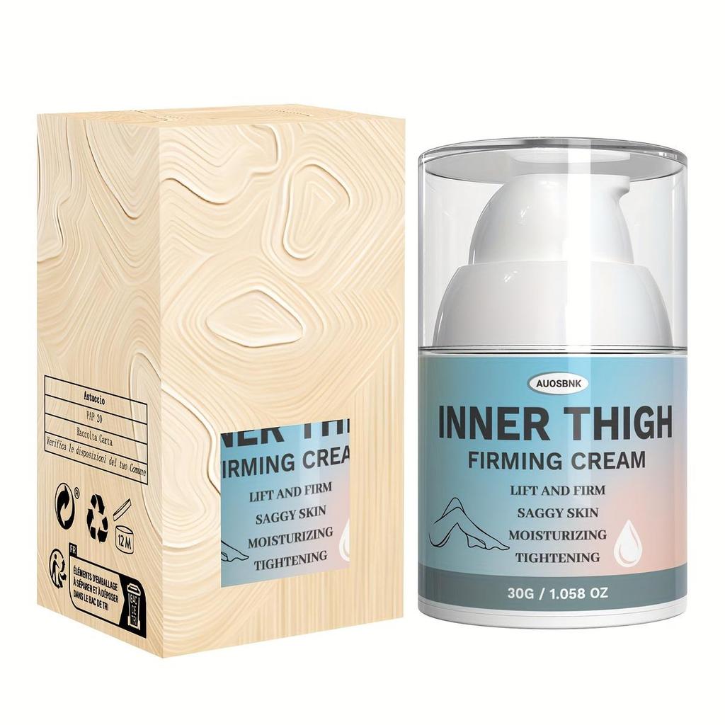 Thigh Firming Cream For Women, Inner Thigh& Skin Tightening Cream With Caffeine, Moisturizing And Nourishing, Smooth And Firm Thighs On Legs-30G