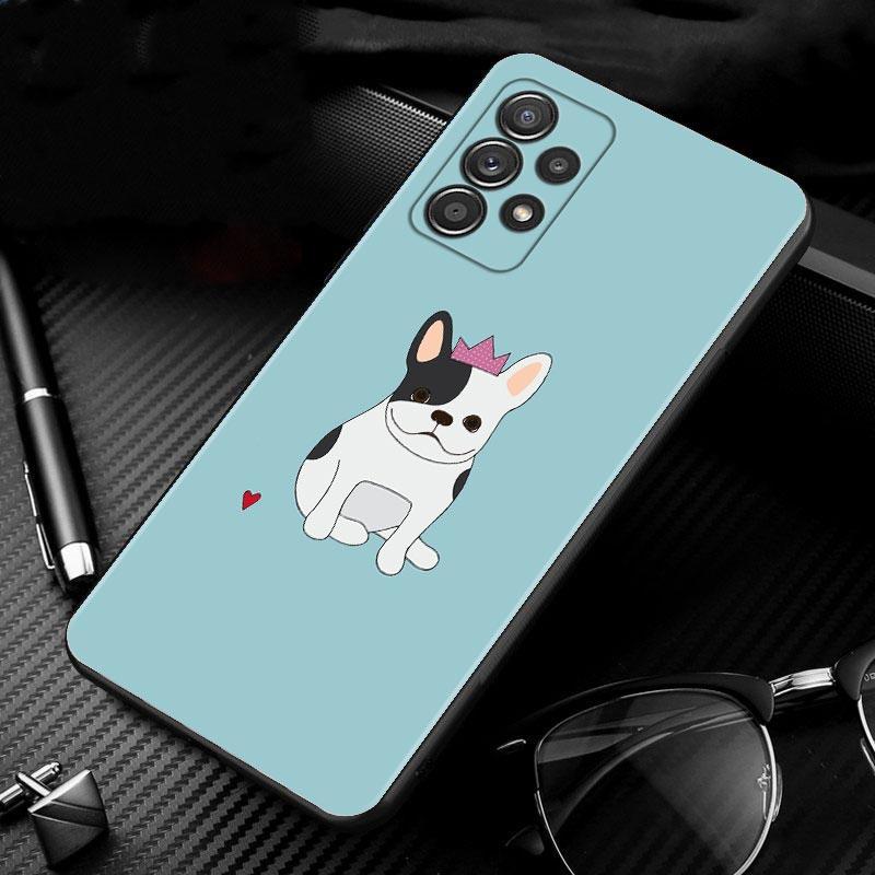 

Силиконовый чехол для Samsung Galaxy A51 A12 A21s A71 A52 A31 A32 A02s A72 A11 A41 A22 A01 A51 5G A02 F42, чехол «Французский бульдог» Samsung F42 5G