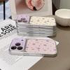 Ins Flower Large Window Phone Case for For Iphone 17 16 Pro Max 14 1 13 Camera Film Protector Shockproof Ultra Slim Cover
