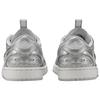 New Jordan Air Jordan 1 Abrasion Resistant Low Top Vintage Basketball Shoes Women's Silver Gray HQ2186-002
