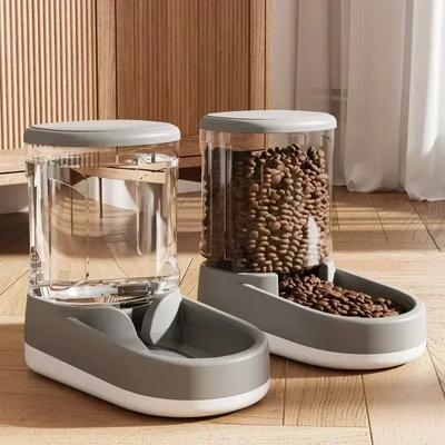 Cat Bowl Dog Bowl Large Capacity Dog Water Dispenser Continuous Water Supply Automatic Water Food Feeder Cat Water Dispenser