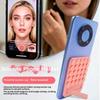 1 Stück faltbares klebendes Smartphone-Zubehör Silikon-Saug-Handyhalter Spiegel Dusch-Handyhalter für Selfies und Videos