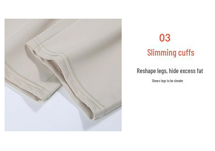 Spring & Autumn High-Waisted Straight-Leg Pants for Middle-aged Women - 2026 New Style Casual Wear