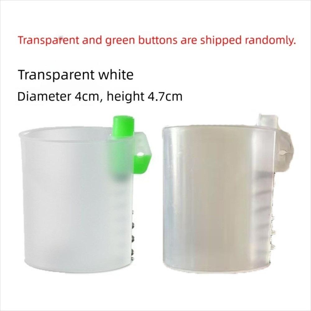 

Fishing Tools Fishing Pole Pots Bait Accessory Fishing Rod Clip Feeder Cup Fishing білий