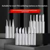 Pure Copper 900M-T Soldering Iron Tips Set 5Pcs/10Pcs for Electric Soldering Versatile DIY Use