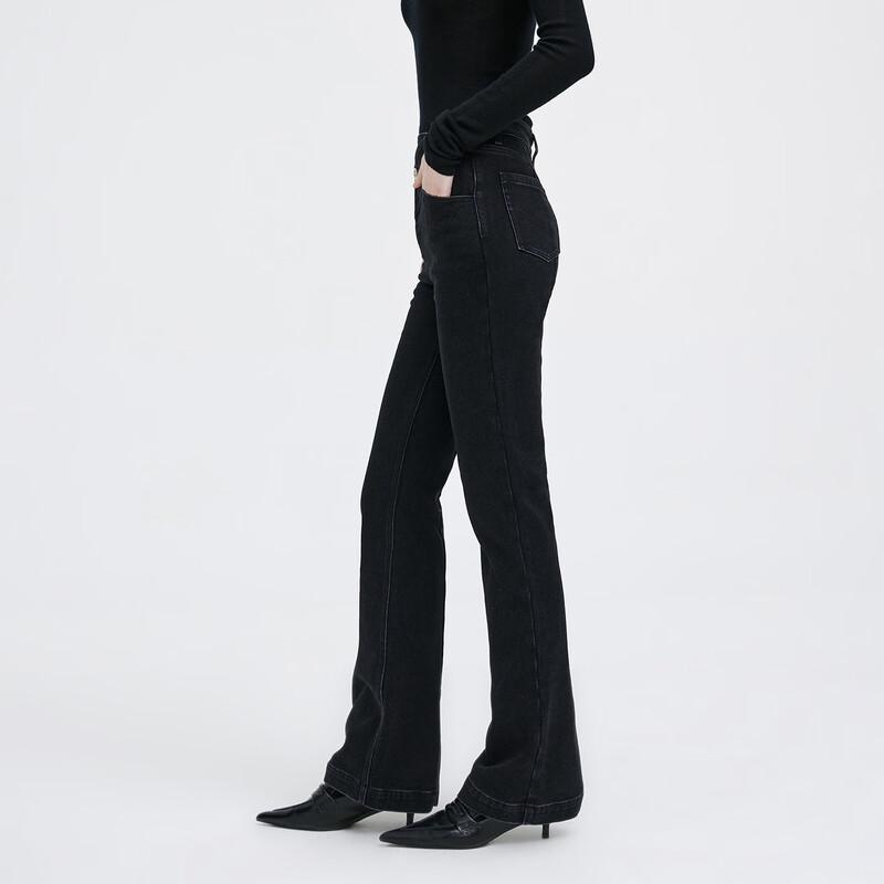 GIOVANNI VALENTINO Women's High-Waist Slim-Fit Flared Jeans