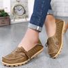  Casual Women Flats Girls Leather Shoes Be Non-slip Loafers Woman Soft Nurse Ballerina Dance Shoe Plus Size 34-44 Feminino
