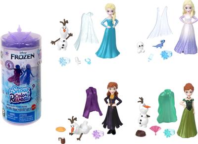 Disney Frozen Snow Water and Snow Magic Collection 2 Mini Doll and Accessory 6 and Reveal! (Surprise Doll) [Surprise Pack] [Dress-up Doll] [Mini Set]