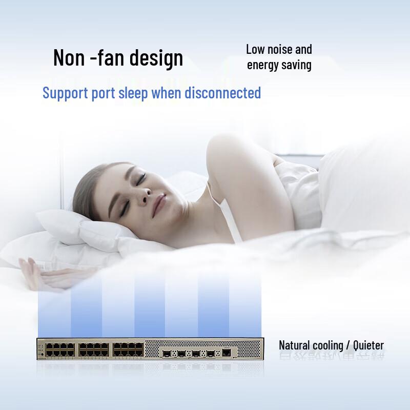 Huawei Datacom S1730S 24-Port Gigabit Managed Network Switch
