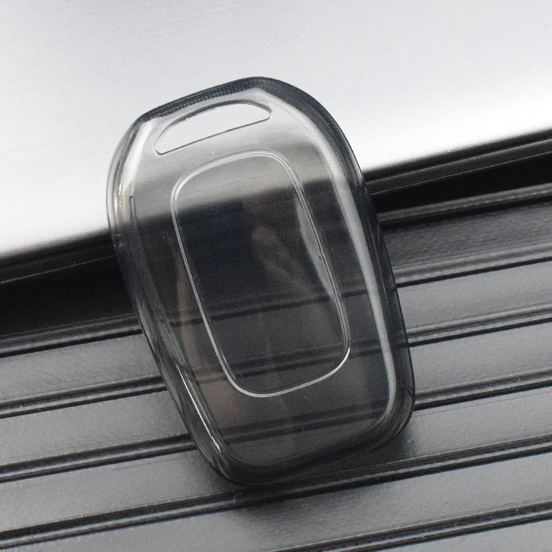 

Брелок в виде ракушки с 2/3 кнопками для Renault Kwid Trafic Символ для Dacia Sandero Logan Duster 2016 2017 2018 ТПУ автомобильный чехол с дистанционным ключом прозрачный черный