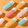 4pcs Travel Separate Bottle Candy Color Hose Squeeze Shampoo Shower Gel Portable Empty Bottle Cosmetics Lotion Storage Bottle