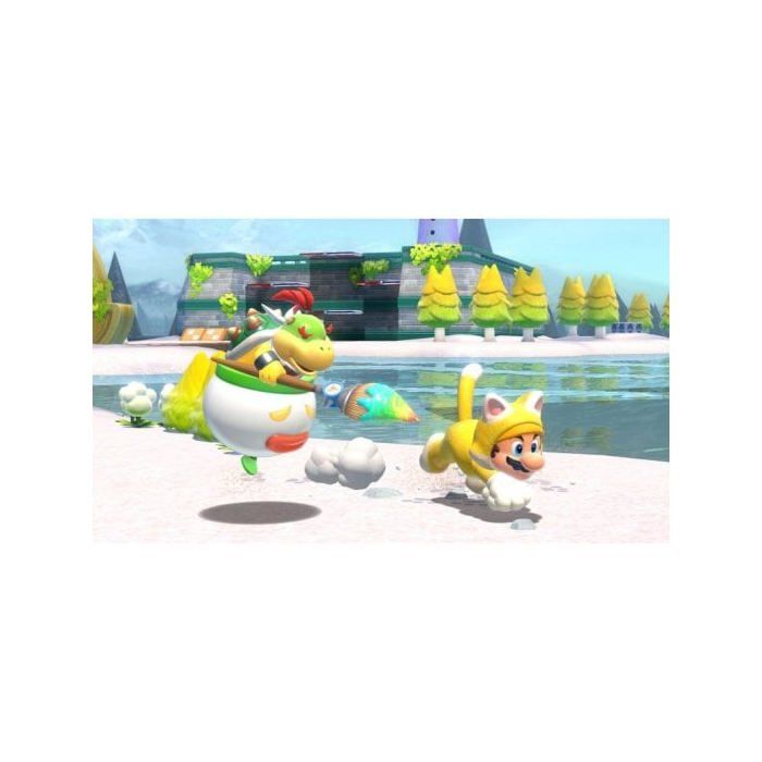 Jeu Vidéo - Nintendo - Super Mario 3D World + Bowser's Fury - Action - 2 Joueurs - Switch