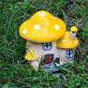 AEE2-Miniature Statue,Resin Fairy Garden House Statue,Miniature Landscape Garden Decorative Plant Pot Ornament