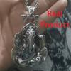 Vintage Retro Ganesha Elephant Head God Buddha Pendant Necklace Chain Wealthy Rich Unisex Men Women Fashion Gothic Amulet Talisman Jewelry Party Gift
