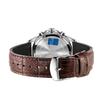 Casio EDIFICE Series Simple Casual Fashion Watch Quartz Movement Leather Strap Japanese and Korean Watch Men's Watch Silver Dial EFR-527L-7AV