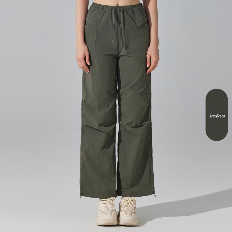 

Удобные, износостойкие брюки-ветровка: Брюки для фитнеса, йоги и альпинизма с высокой посадкой, облегающие, широкие от бедра Extra Large