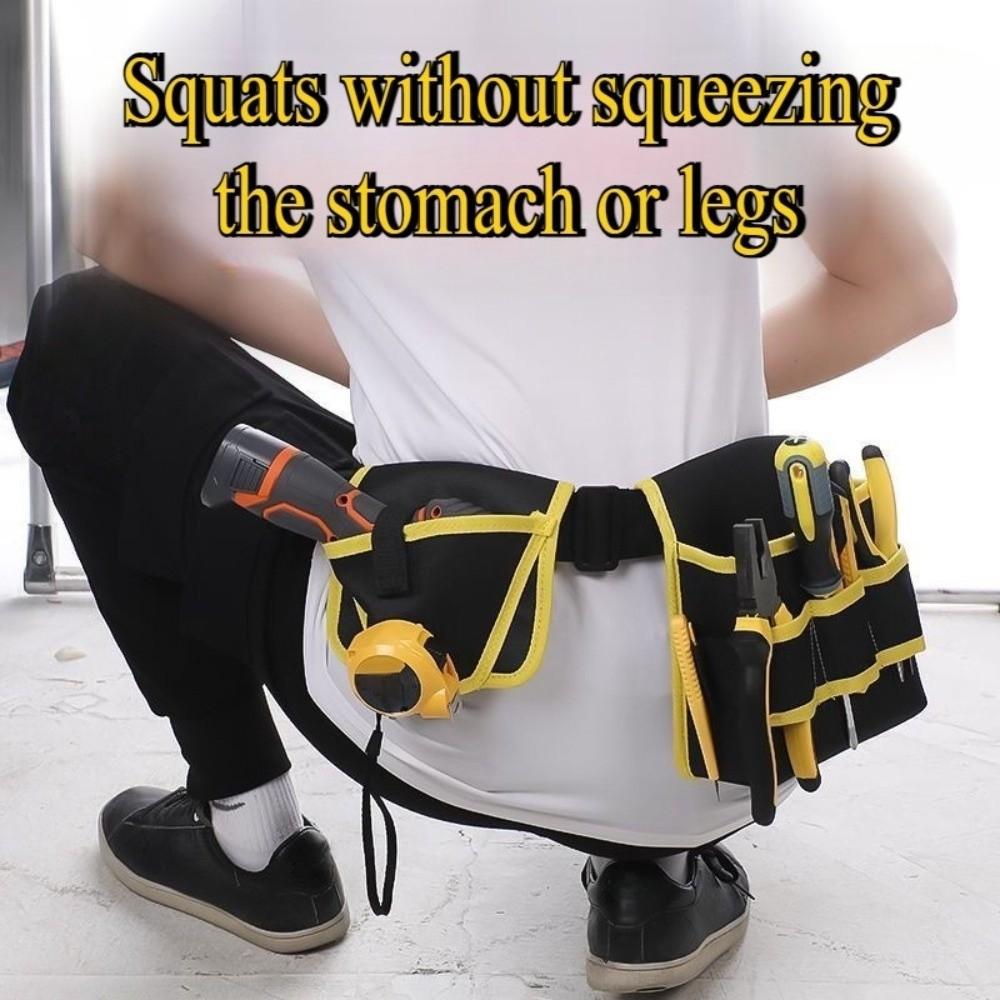 360 Rotating Electrician Tool Bag Tools Storage Bag  For Work Automotive Repair Industrial