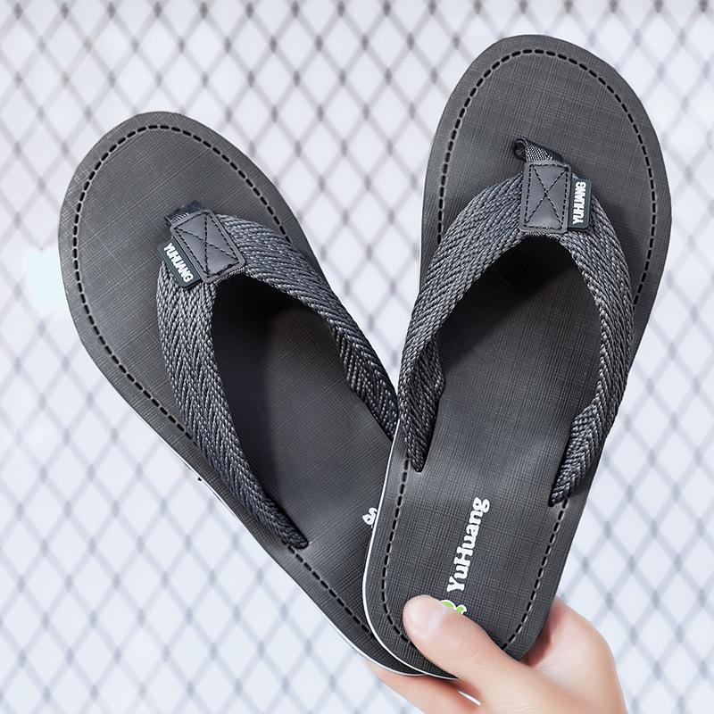 Slippers summer flip-flops comfortable indoor and outdoor beach pinch slippers