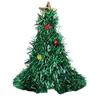 Xmas Tree Hat Fun Festive Eye Catching Xmas Tree Star Costume Hat Decoration for Holiday Parties