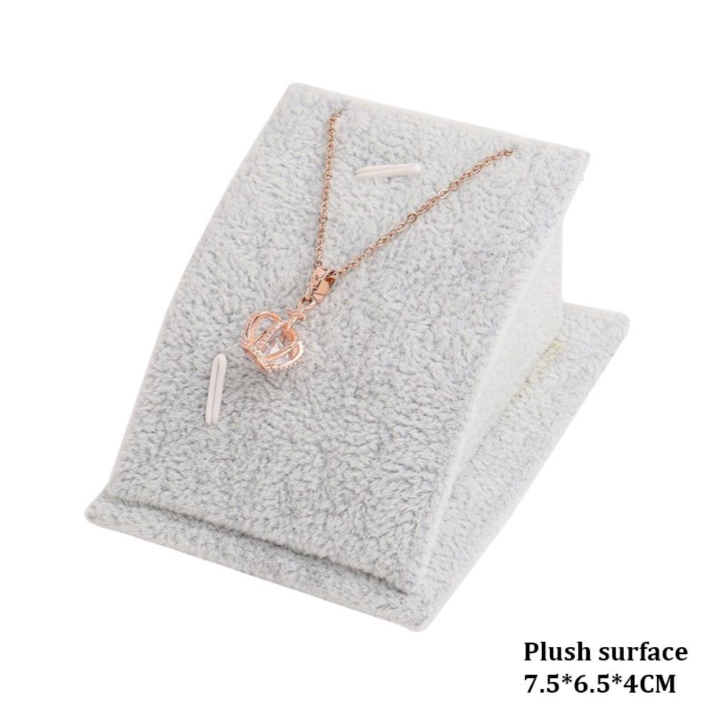 Plush Necklaces Pendants Display Rack Save Space Showcase Props  for Dressing Tables