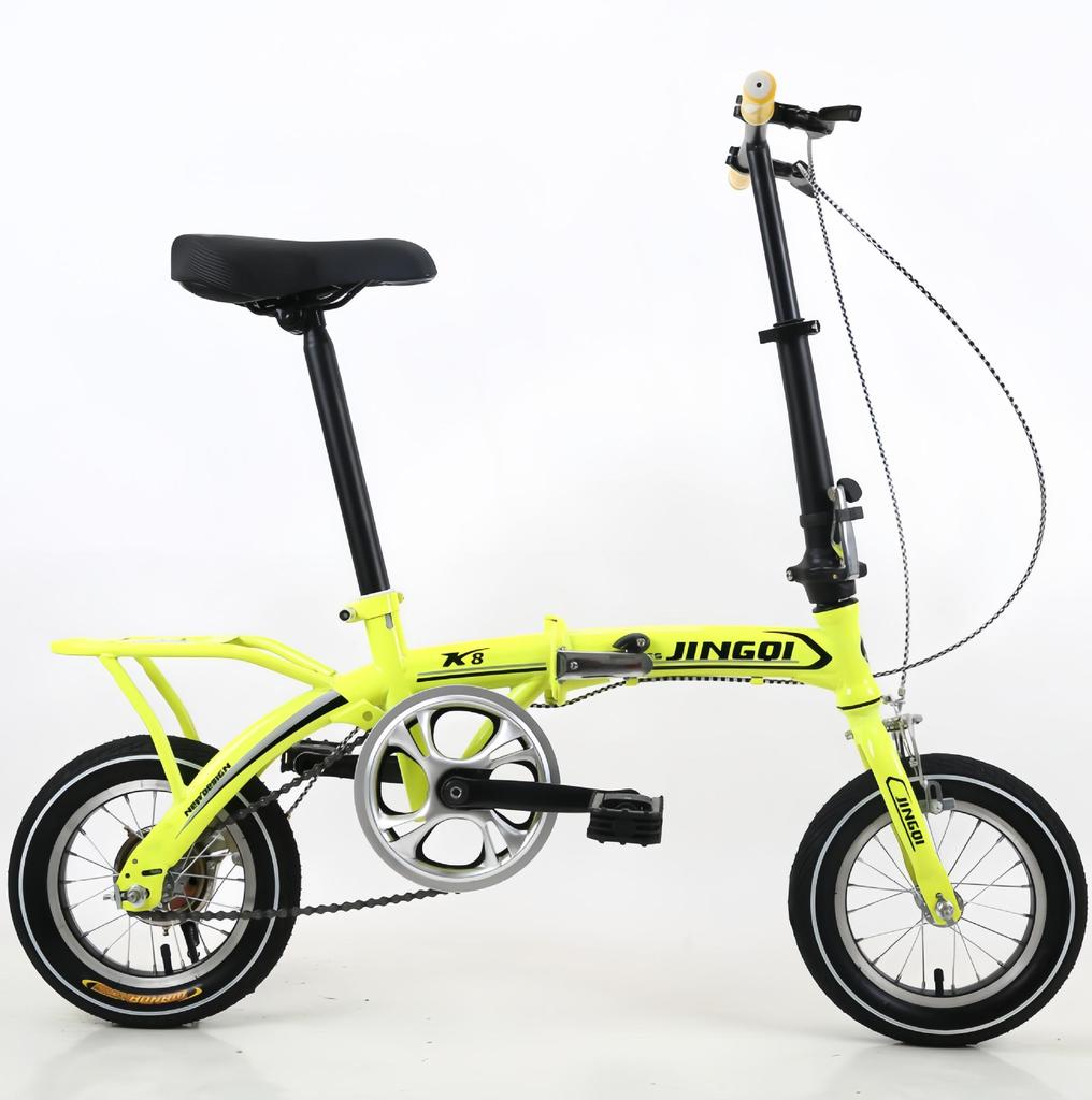 Rixian 12-inch Folding Bicycle for Adults and Kids - Compact Commuter Bike