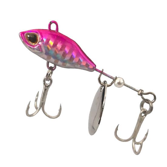 7/10/14g Metal Fishing Bait 3D Eyes Far Throwing Good Toughness VIB Bait Fishing Supplies