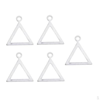 5 Pcs Sterling Silver Earring Beads Charms Pendant For Bracelet Chain Jewelry Making
