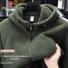 Men's Fleece Lined Hooded Jacket