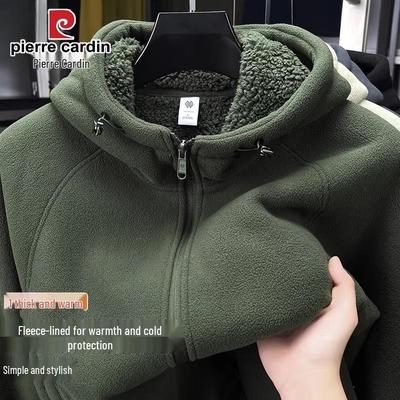 Men's Fleece Lined Hooded Jacket