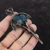 Watermelon Tourmaline Pendant Copper Wire Wrapped Gemstone Pendant Antique Pendant Copper Jewelry Gift For Him Handmade Wire Wrapped Jewelry