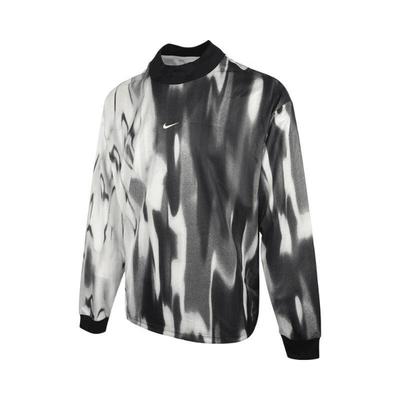 Dri-Fit Culture Football Loose Knit Long Sleeve Jersey Men Tops Sail-White Black FZ0561-133
