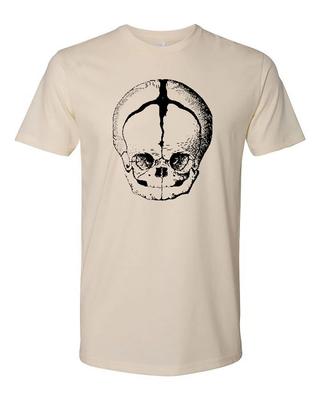 Cottage Cult Clothing T-Shirt Baumwolle Goth Hexe Okkult Viktorianisch Baby Totenkopf