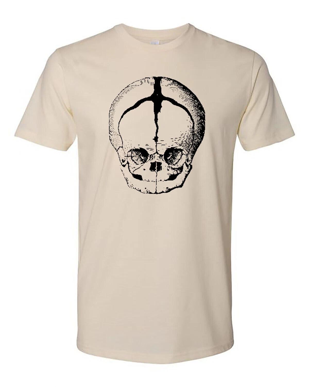 

Cottage Cult Clothing Футболка Хлопок Готика Ведьма Оккультизм Викторианский Младенческий Череп 2XL