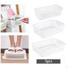 3 Pack Nursery Storage Bins, Versatile Cosmetic Baskets for Kitchen and Dining Areas