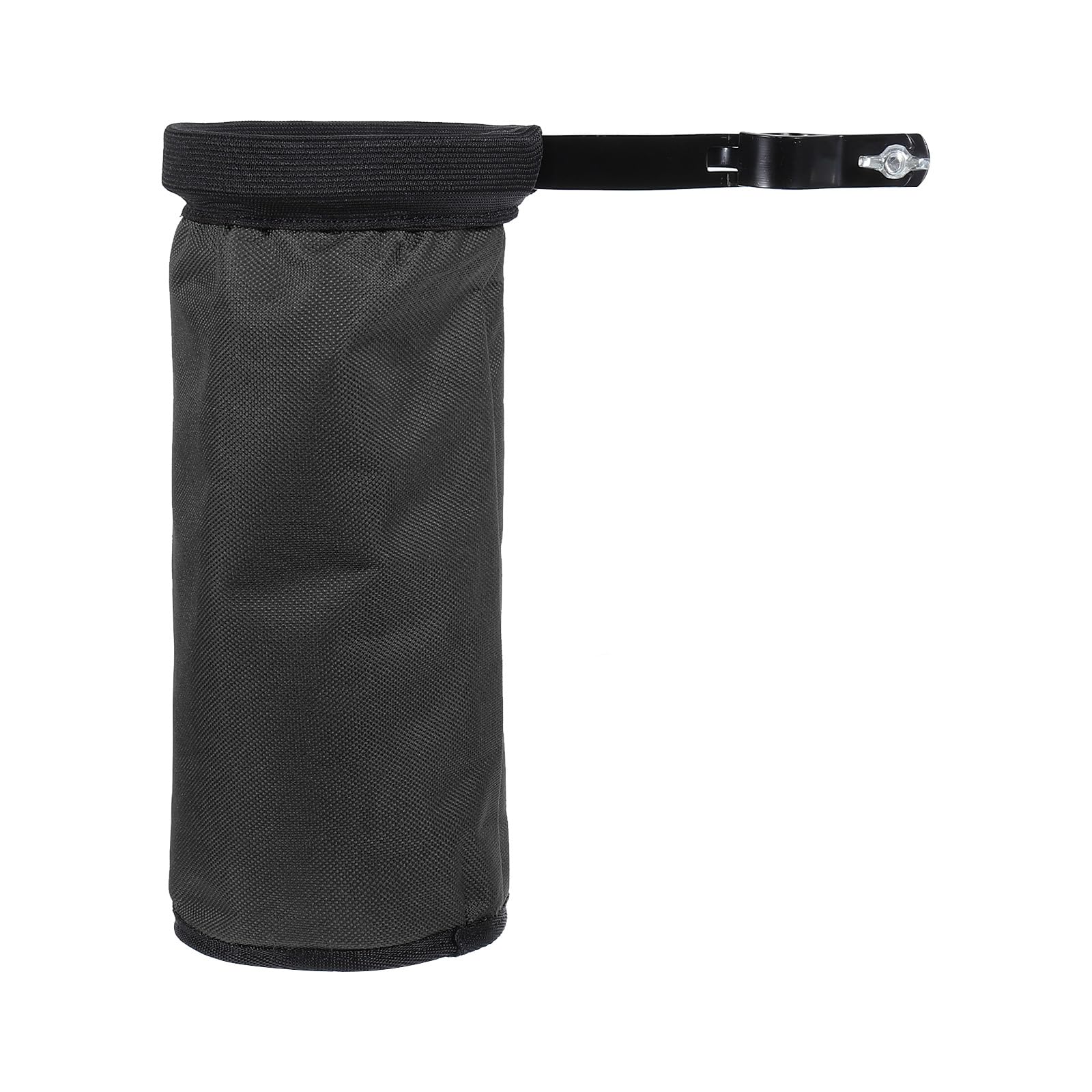

uxcell Drumstick Holder Drumstick Bag Container Bag Clamp Detachable Bag Black