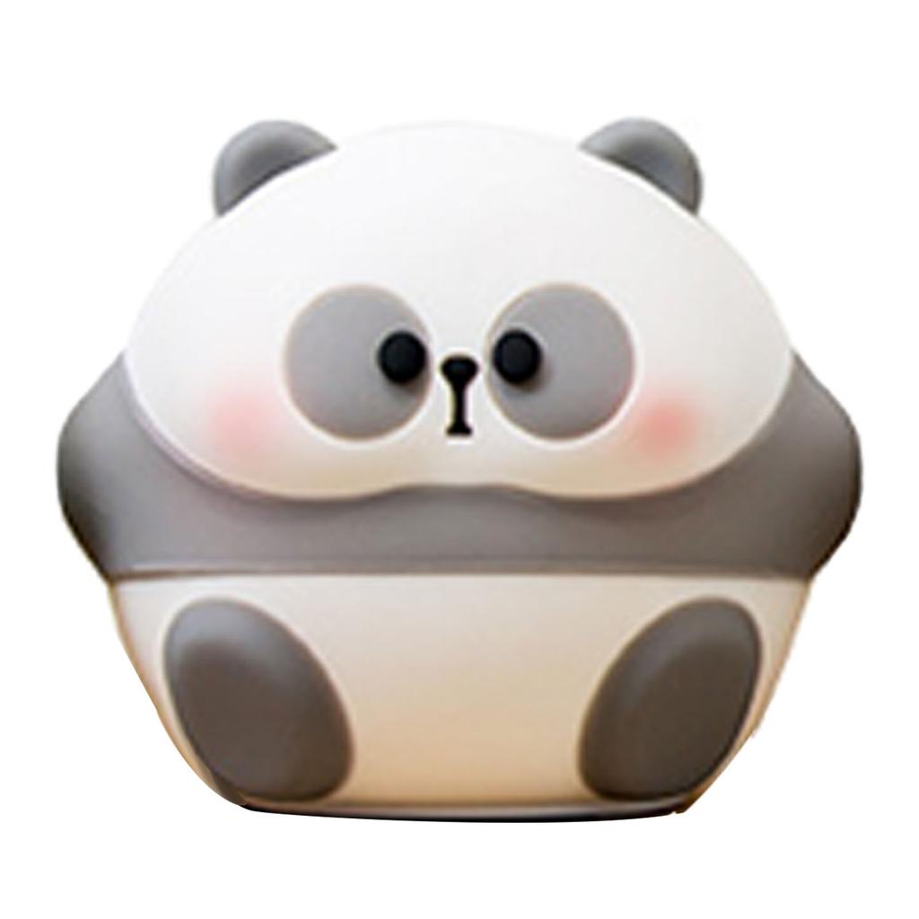 Pat Light Tap Night Light Cute Cartoon Soft Silicone Stress Relief Tap Light Toy with Battery for Bedroom