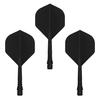 In Stock Penpen LT04-1pcs 2BA Universal Shock-Resistant Solid Bar Tail Fin Durable Plastic Customizable Darts Flights Accessory