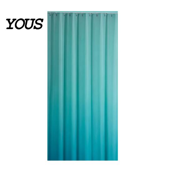 Mold Resistant Shower Curtain Plastic Liner, Modern Solid Color Bathroom Curtain, Waterproof Easy Clean with Metal Grommets for Decor Humidity