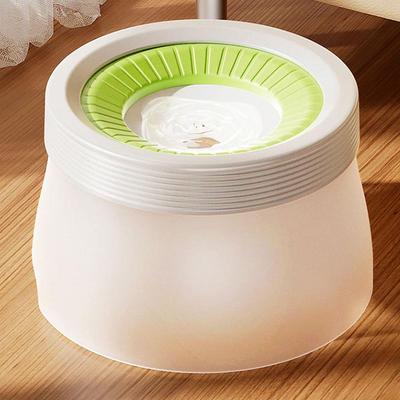 Bol d'eau lente pour chien Grande capacité Distributeur de bol d'eau pour chien Détachable Bol d'eau transportable pour véhicule Anti-éclaboussures Eau pour animal de compagnie