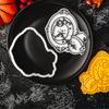 Plastic Baking Cookie Molds With Specter Design Halloween Party Pastry Making Kitchen Utensils For Family Activity