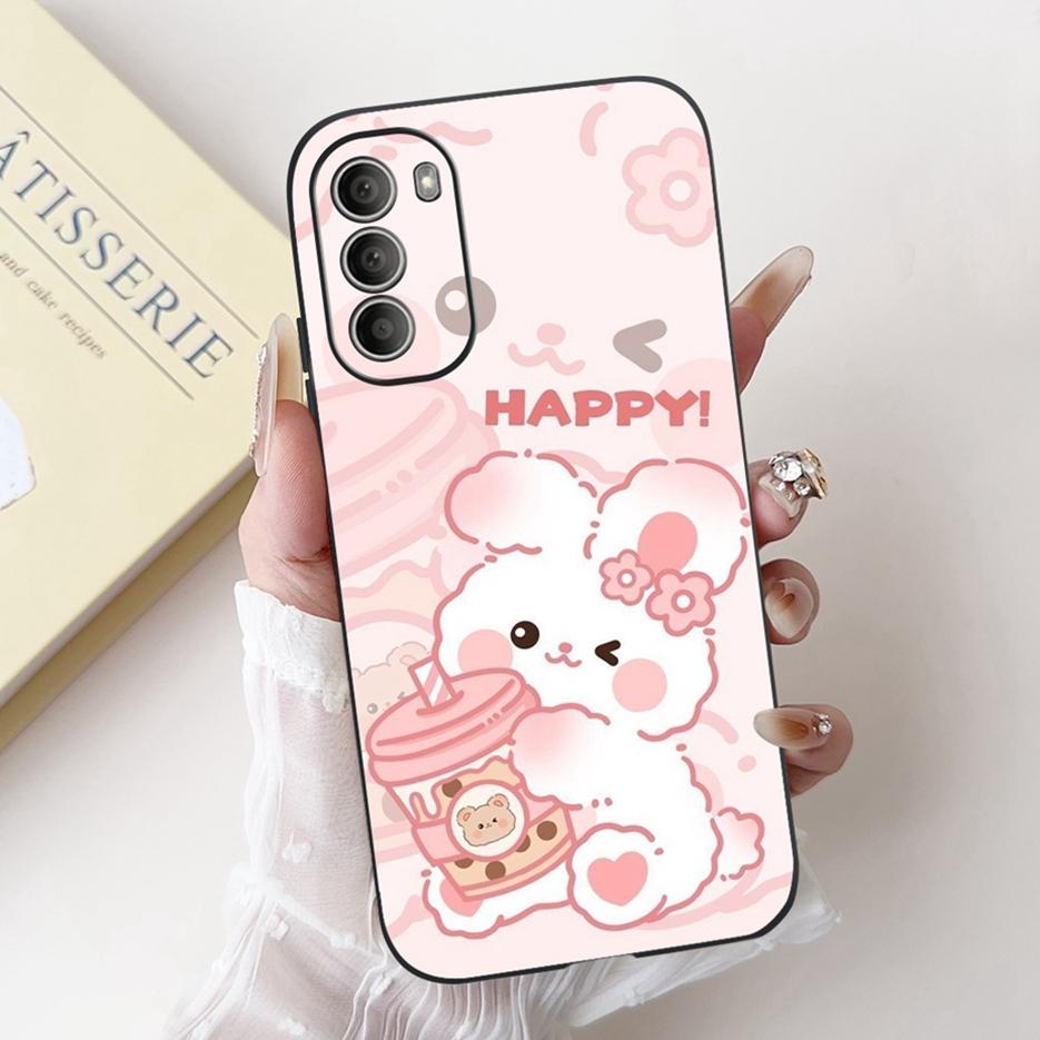 For Motorola Moto G51 G71 5G Case Moto G31 Cute Panda Cartoon Cover Soft Silicone Phone Case For Moto G71 G 31 51 MotoG51 Bumper