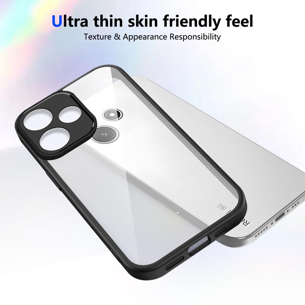 For Xiaomi Poco M6 Pro 5G Case Poco M6 Pro 5G Phone Case Poco M6pro Cover Air Cushion Silicon Bumper Clear Matte Back Cover Hard
