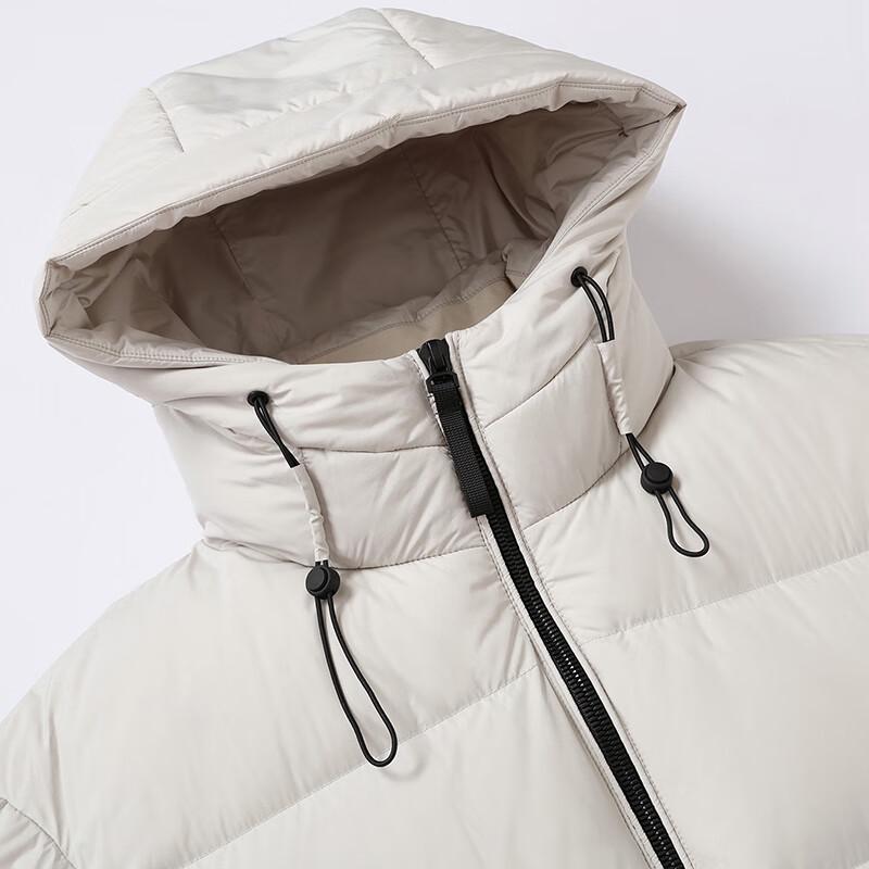 SNOWFLYING Men's Hooded Goose Down Puffer Jacket
