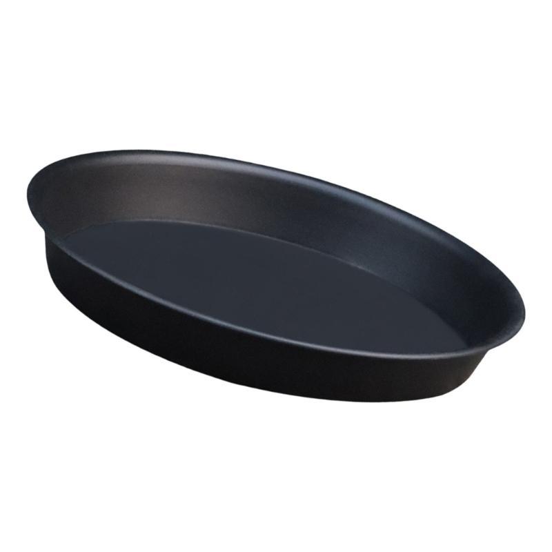  Matte Black Flower Pot Saucers Durable Plastic Plant Drip Trays For Home And Garden Planting Use 13.6inch Diameter