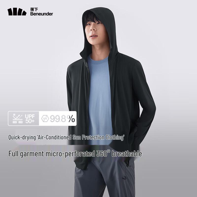 Beneunder Men s UPF50+ 360° Breathable Sun Protection Jacket XXL